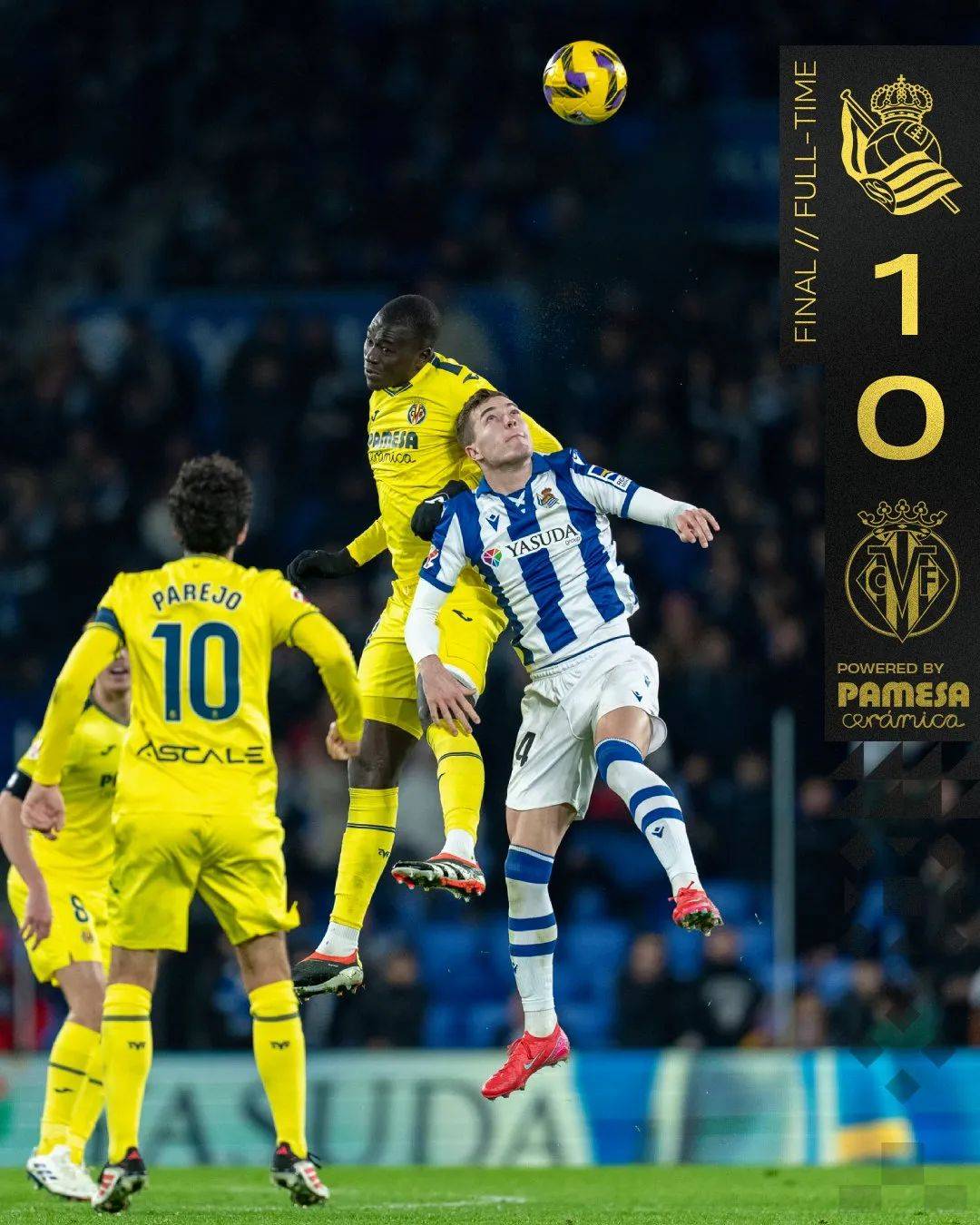 包含比利亚雷亚尔客场被逼平，马洛卡主场取胜逼平皇家社会的词条